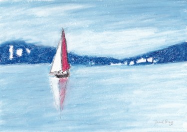 Sailboat in Port Townsend Bay